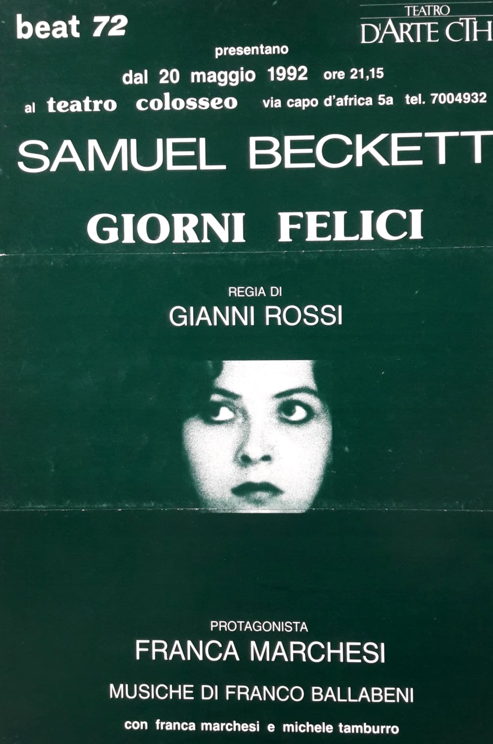 Locandina Giorni felici