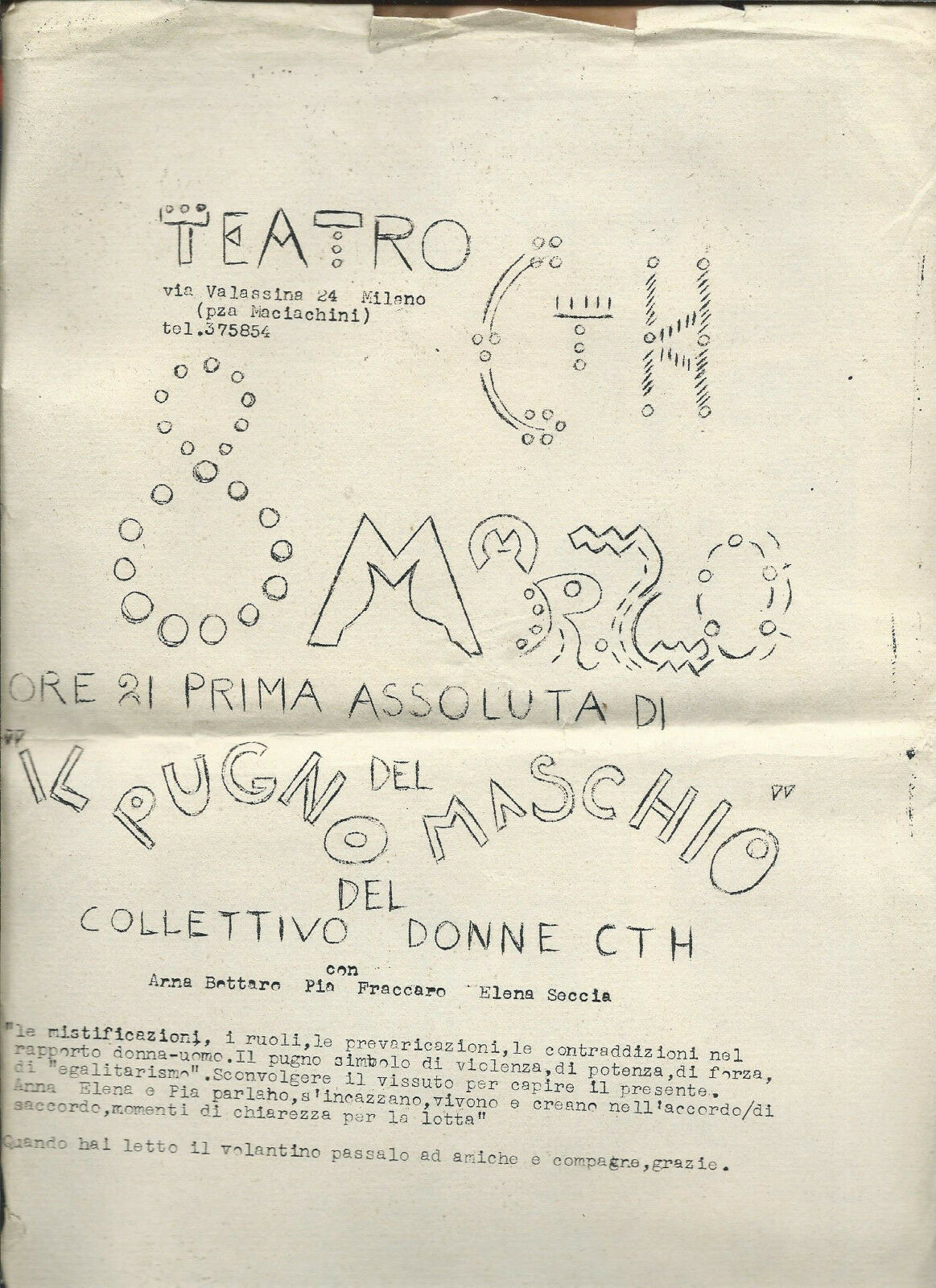 Locandina Il pugno del maschio