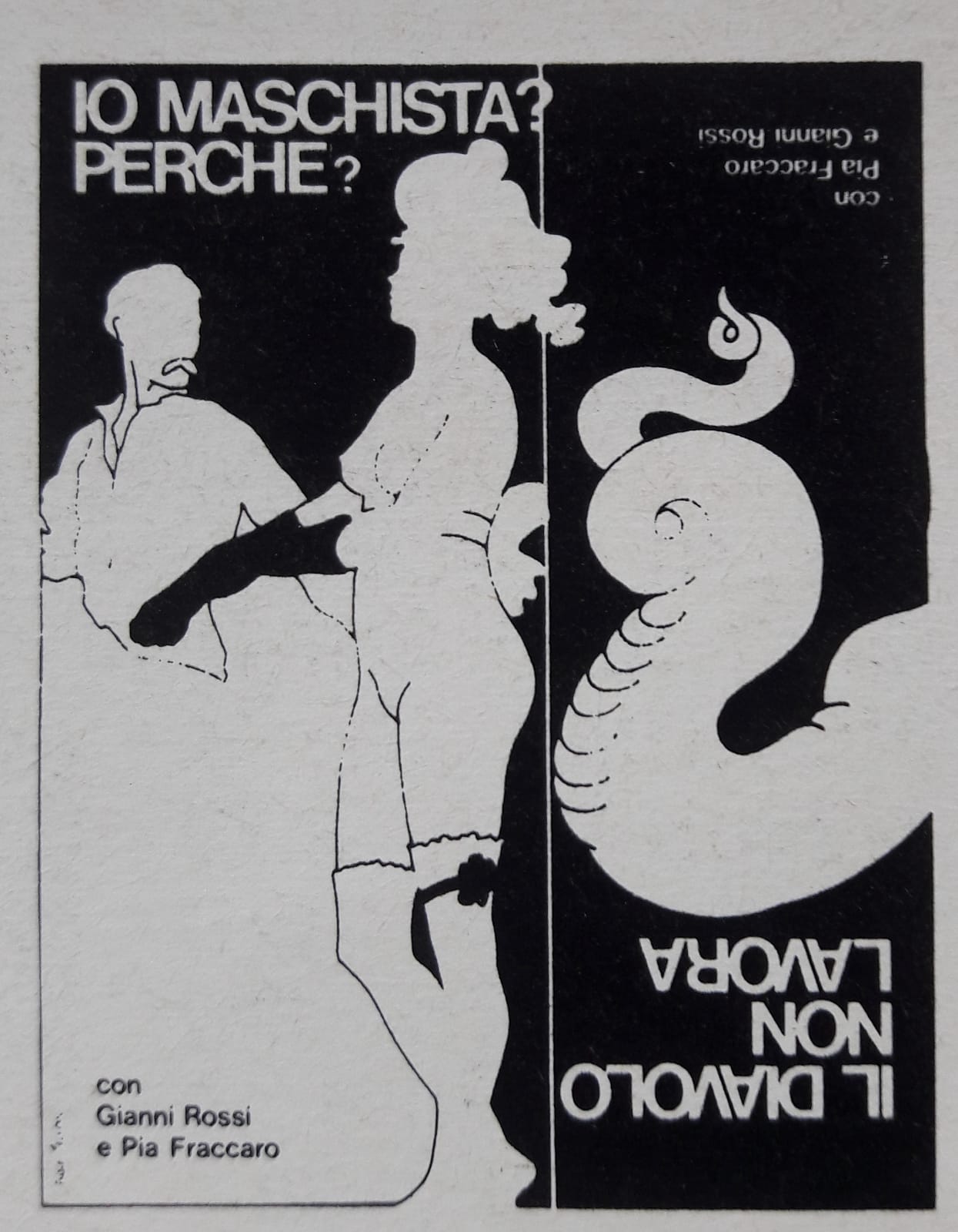 Locandina Io maschista, perché?