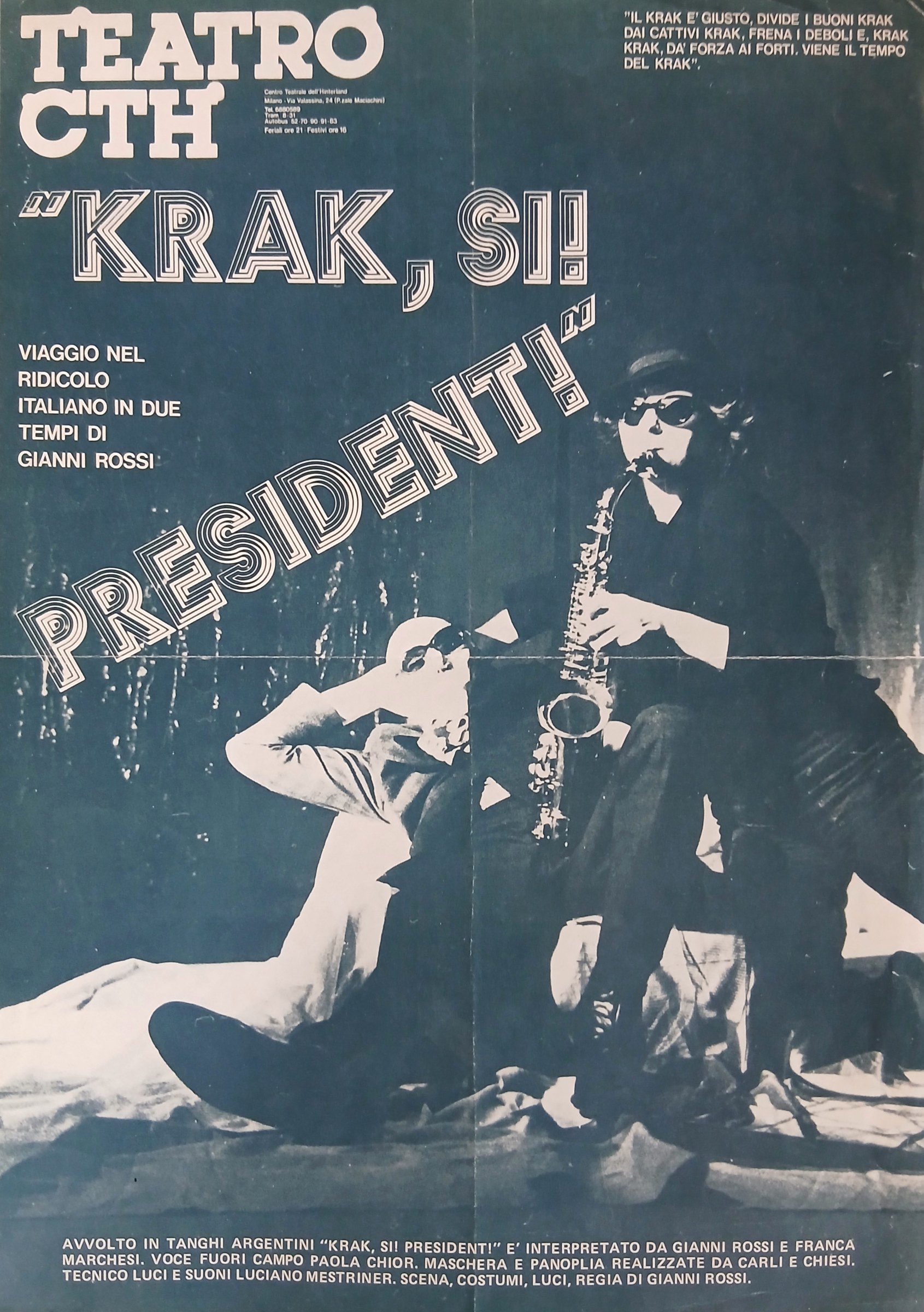 Locandina Krak, si! President!